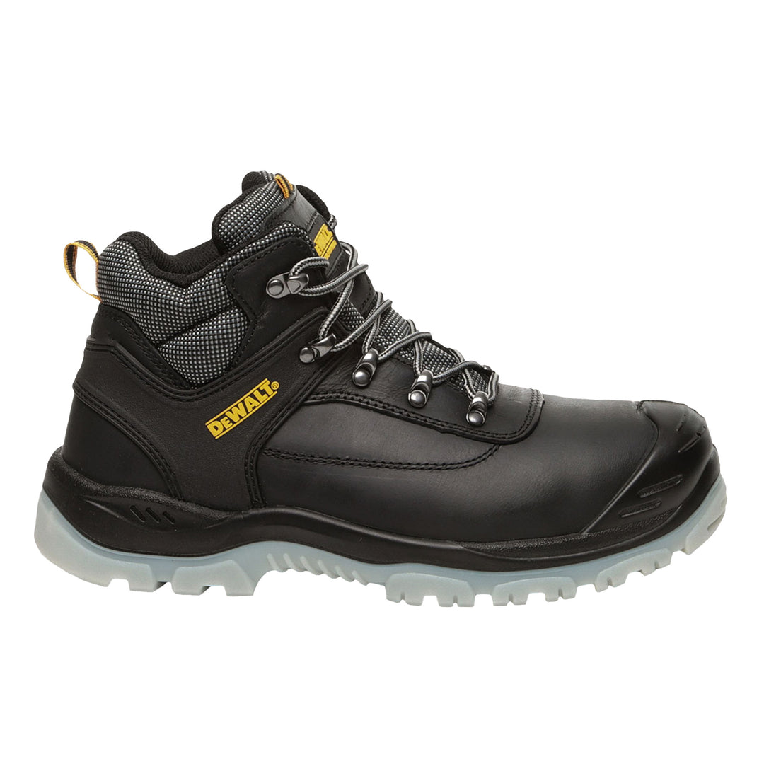 DEWALT Laser Steel Toe Safety Boot Black Side View