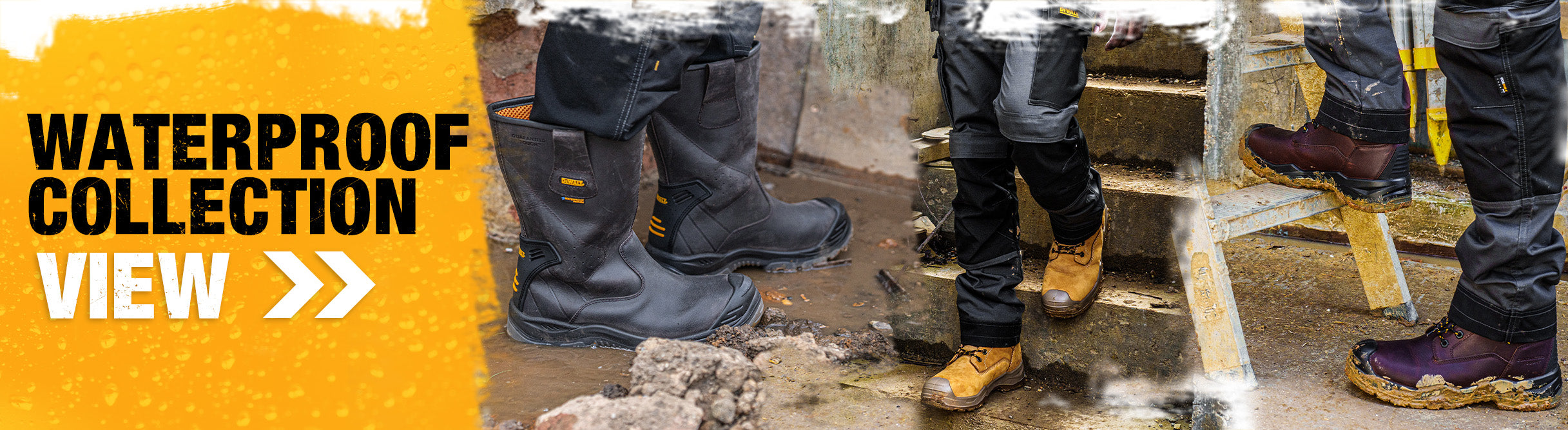 DEWALT Workwear Waterproof Boot Collection
