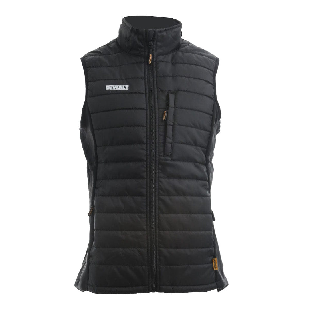 DEWALT Force Slim Fit Gilet Black Front View