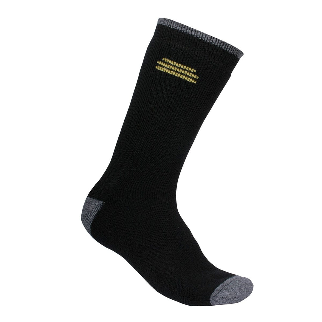 DEWALT Sock 2 pack Black Front View