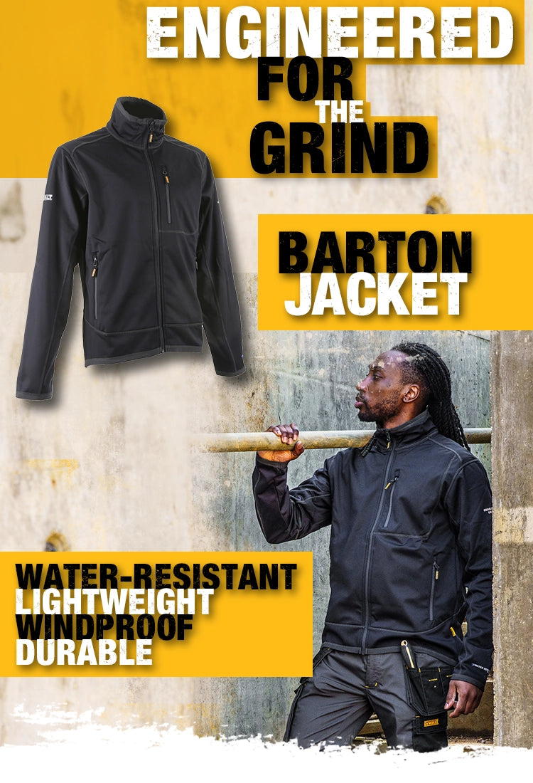 Engineered for the grind. Barton Jacket. Water-resistant, lightweight, windproof, durable