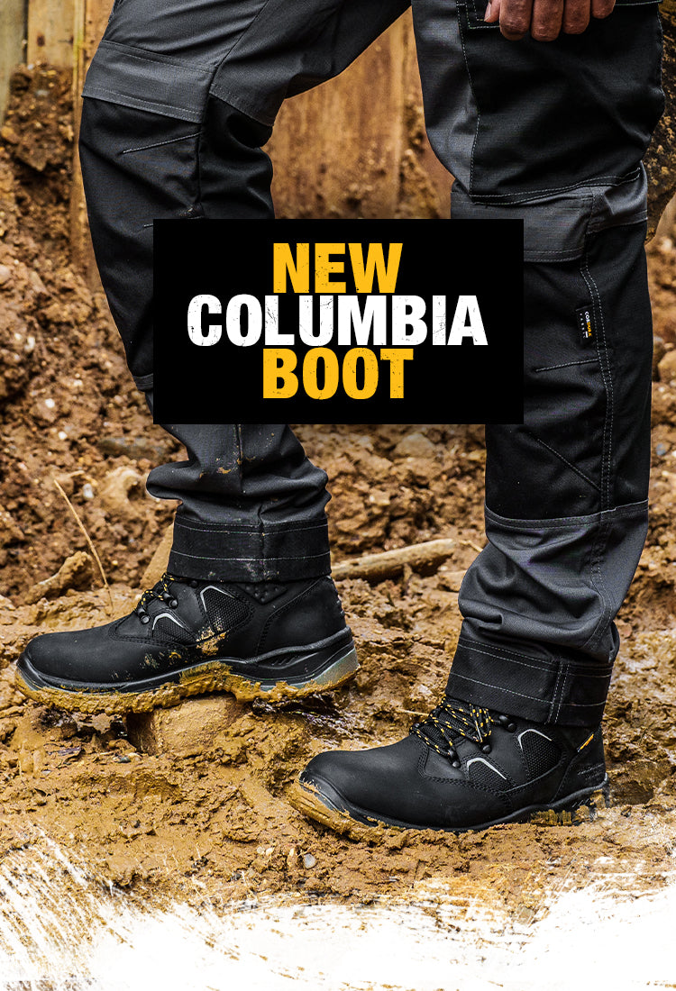 DEWALT Columbia Waterproof Steel Toe Safety Boot Mobile Image