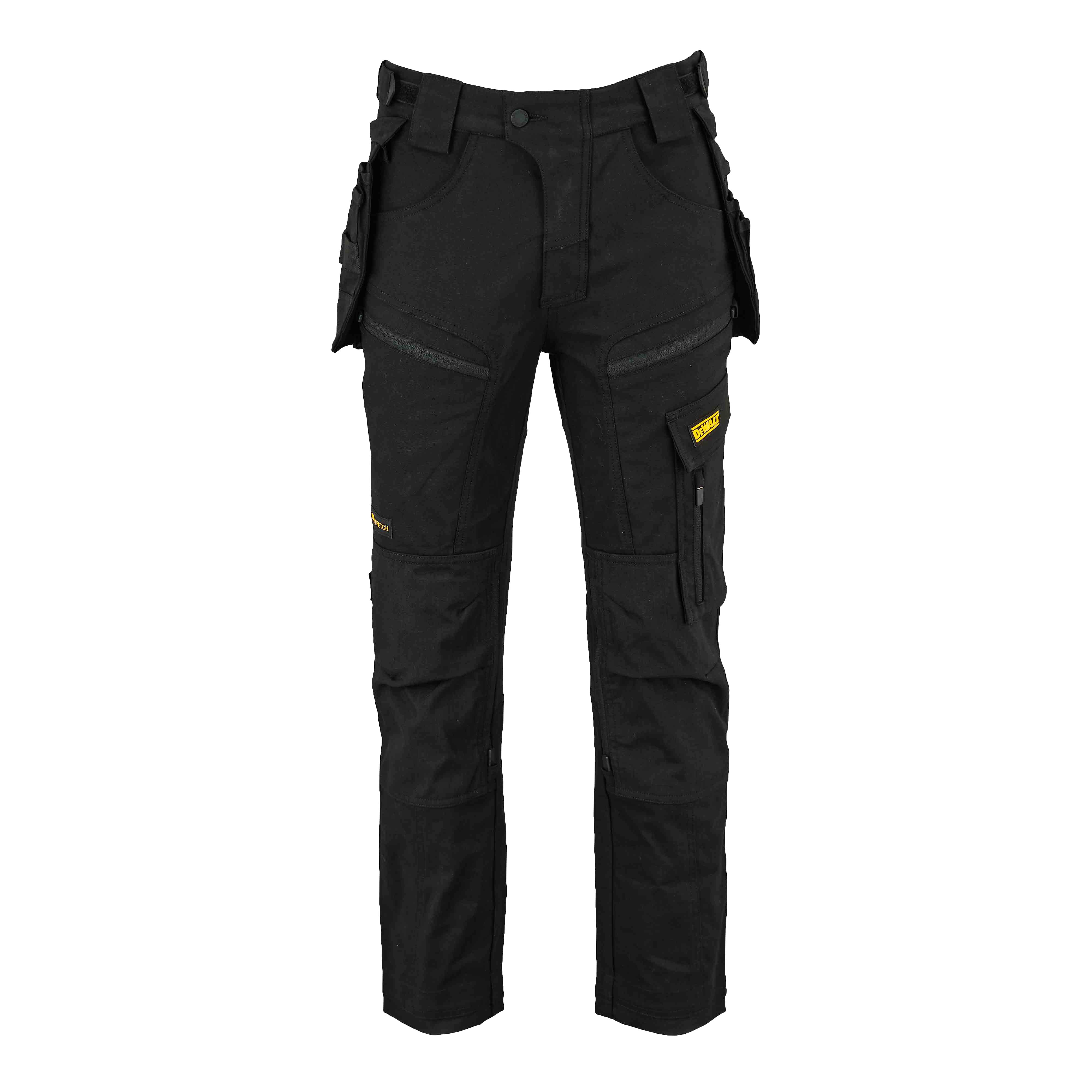 Black work trousers with pockets outlet