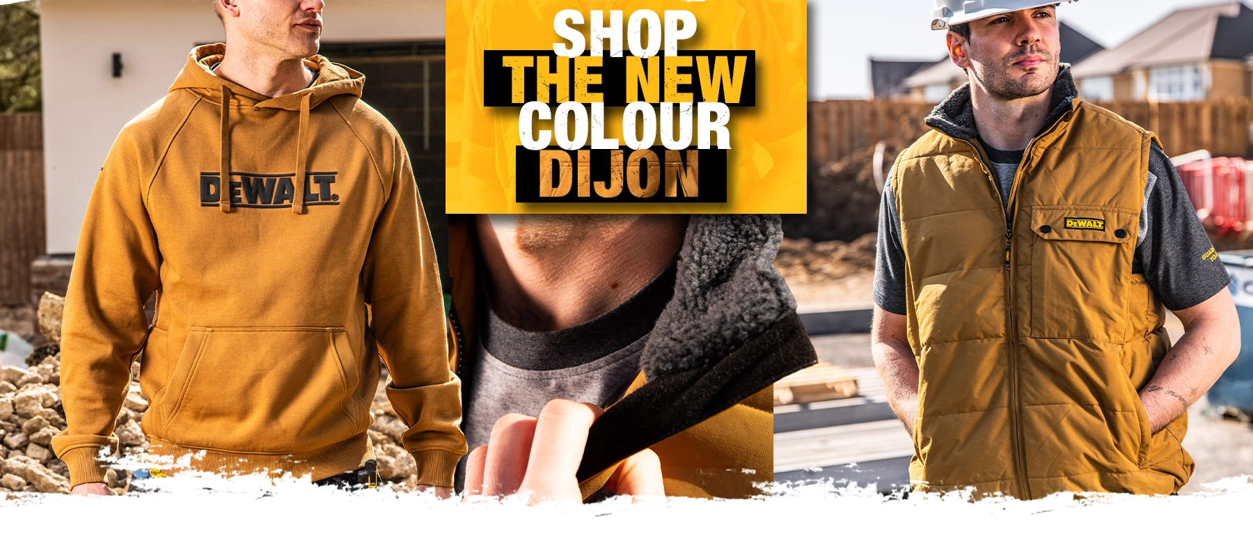 Shop the new colour, Dijon