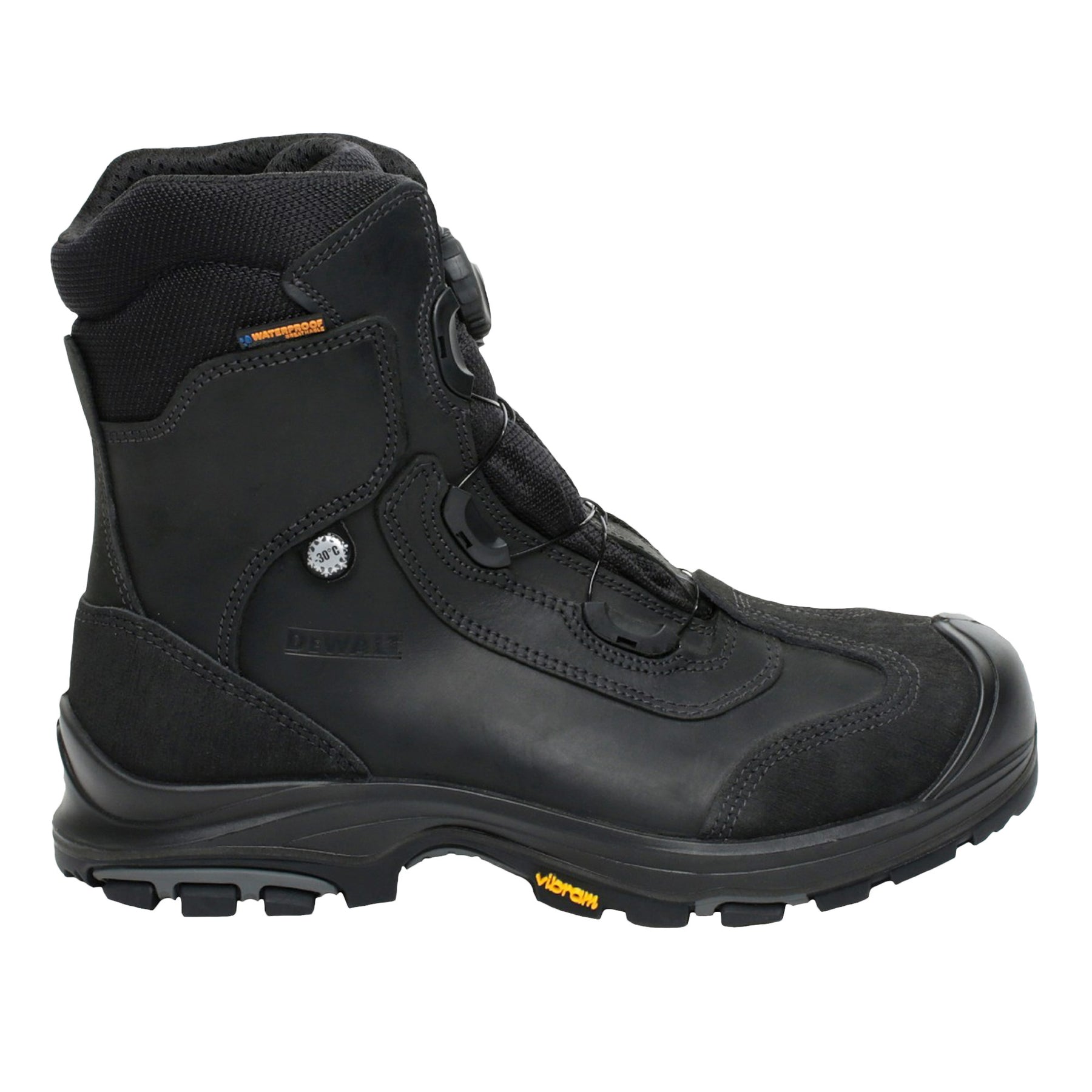 DEWALT Lakewood Mens Waterproof Insulated BOA Steel Safety Toe Work Boot