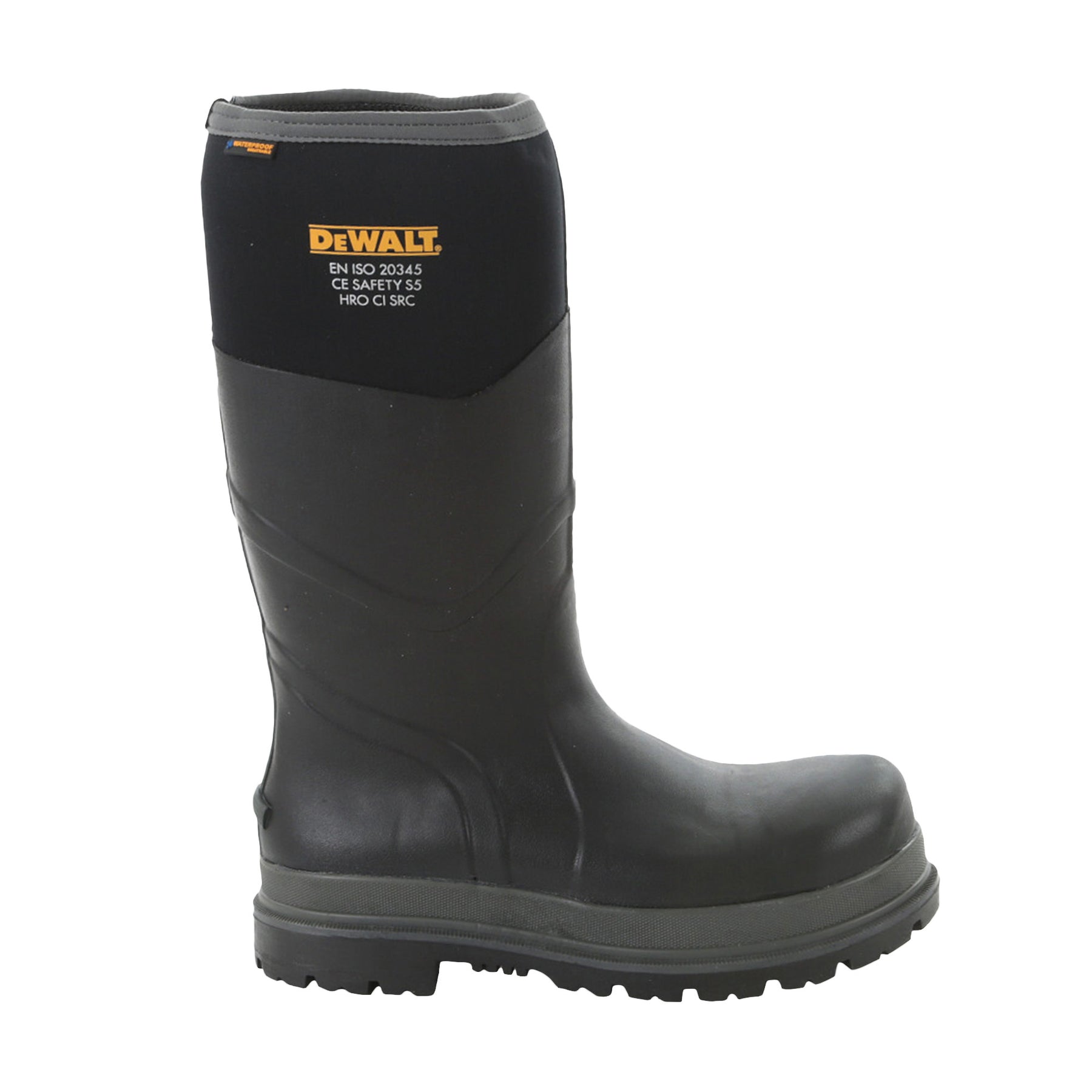 DEWALT Hobart Men's Neoprene Waterproof Thermal Wellington Safety