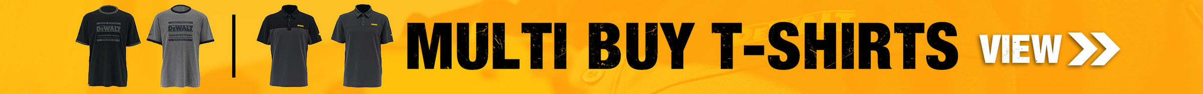 DEWALT Ruston T Shirt and Keene Polo Shirt multi buy offer, view now