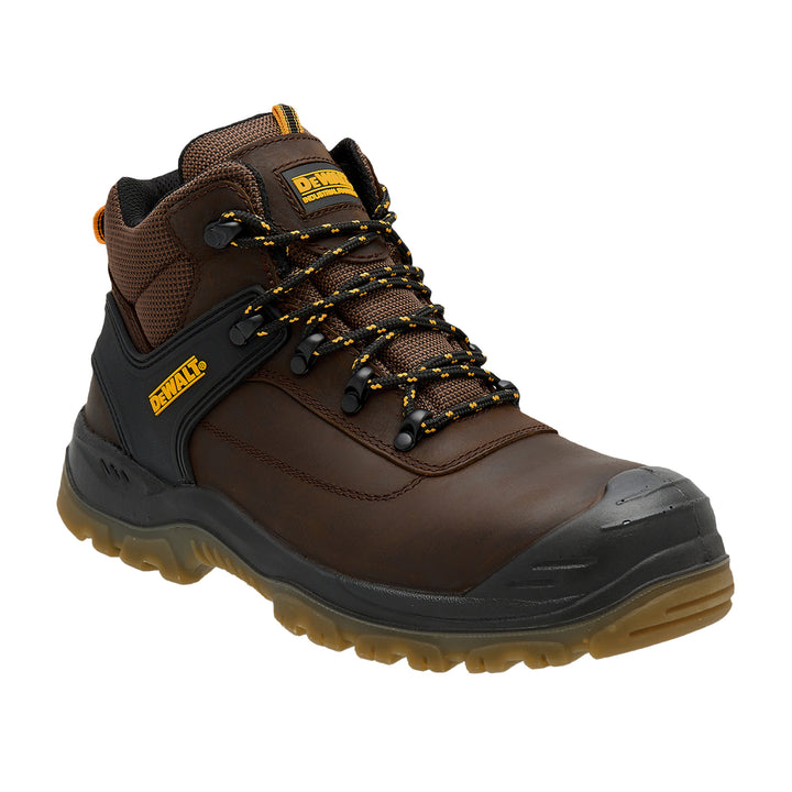DEWALT North Dakota Steel Toe, Safety Work Boot 3/4 View Facing Right