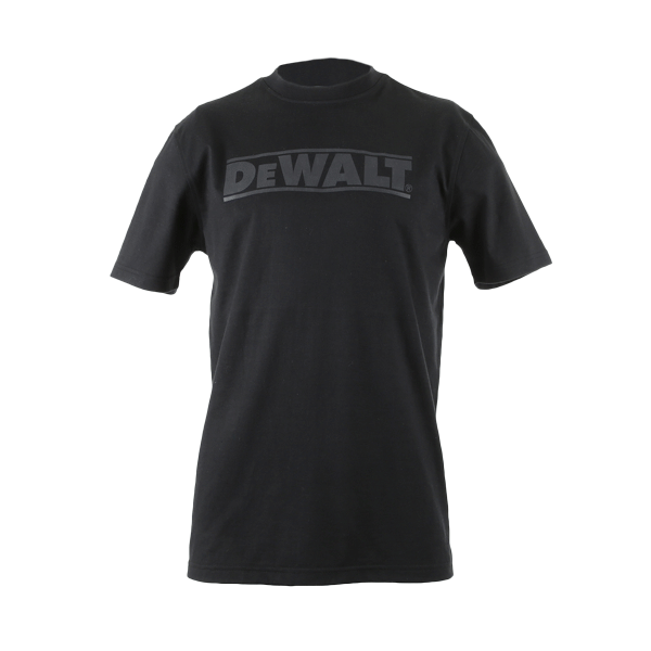 DEWALT Oxide Men's Crew Neck T-Shirt, Black, 360 View