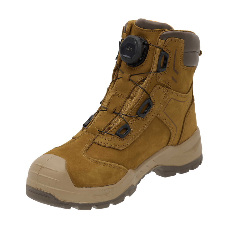 DEWALT Richardson BOA Nubuck Safety Boot, Clay Instep 3/4 View