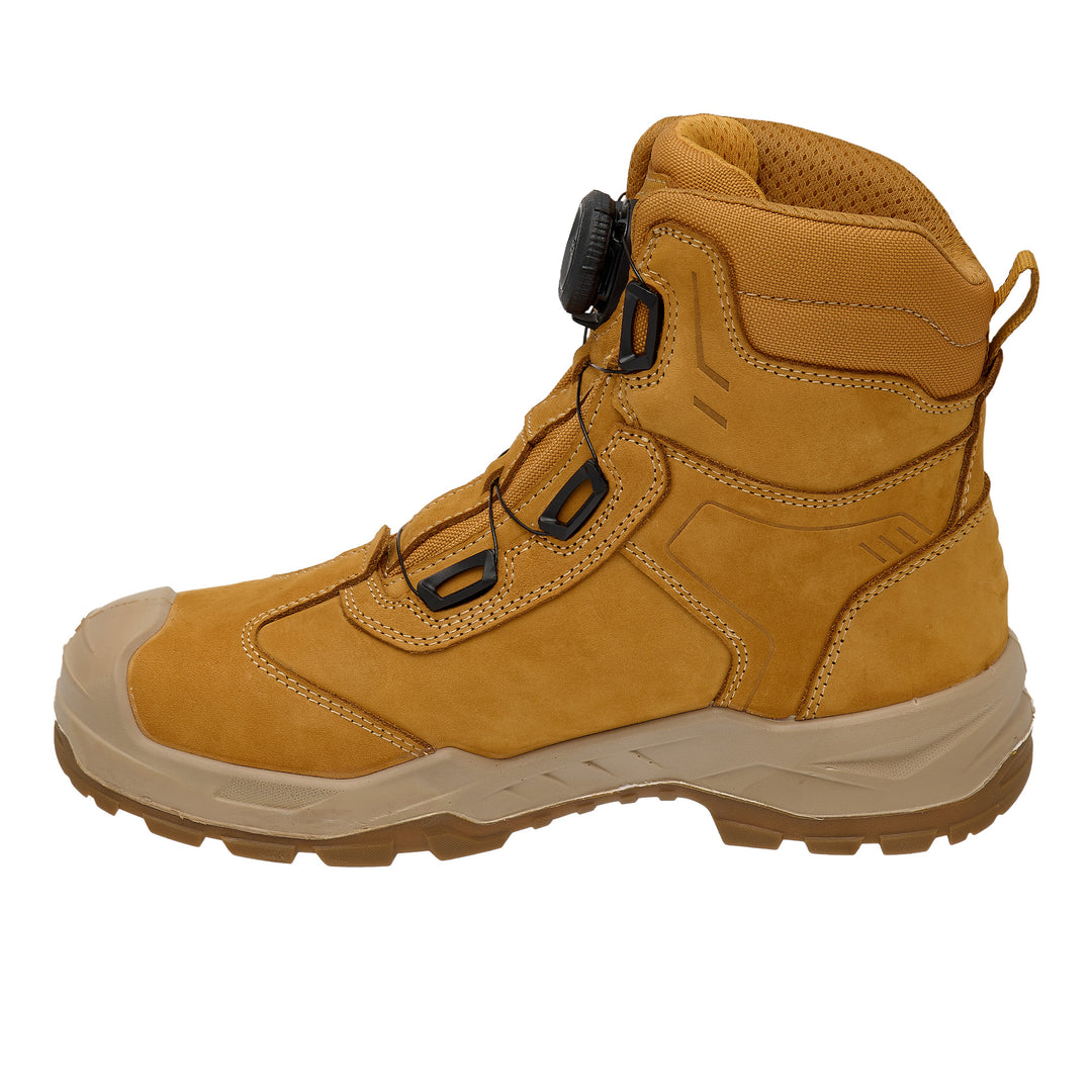 DEWALT Richardson BOA Nubuck Safety Boot, Honey Instep View