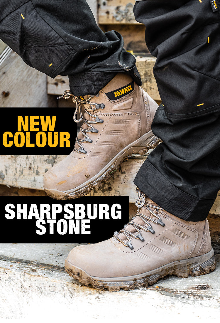 DEWALT Sharpsburg Steel Toe Boot, Now Available in Stone