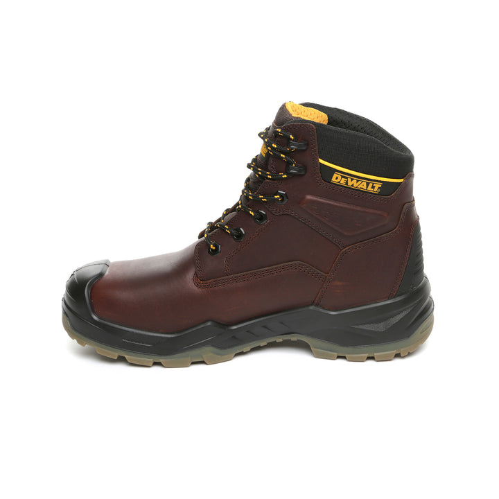 DEWALT Oakridge Waterproof, Steel Toe Cap, Safety Work Boot Tan instep view