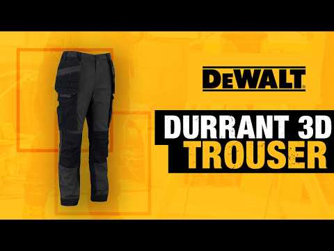 Video of DEWALT Durrant 3D fit technology