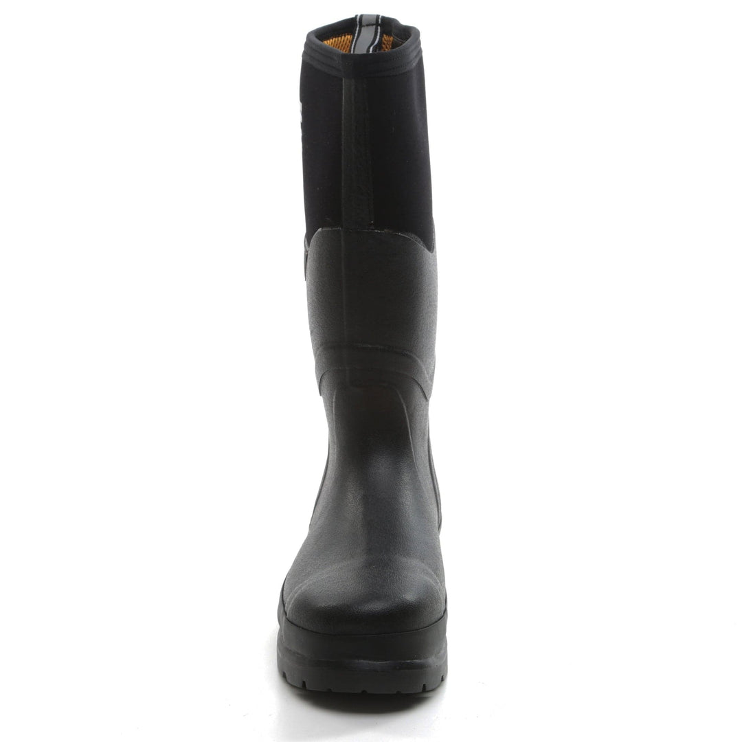 DEWALT Edmonston Waterproof Steel Toe Safety Boot Black Front View