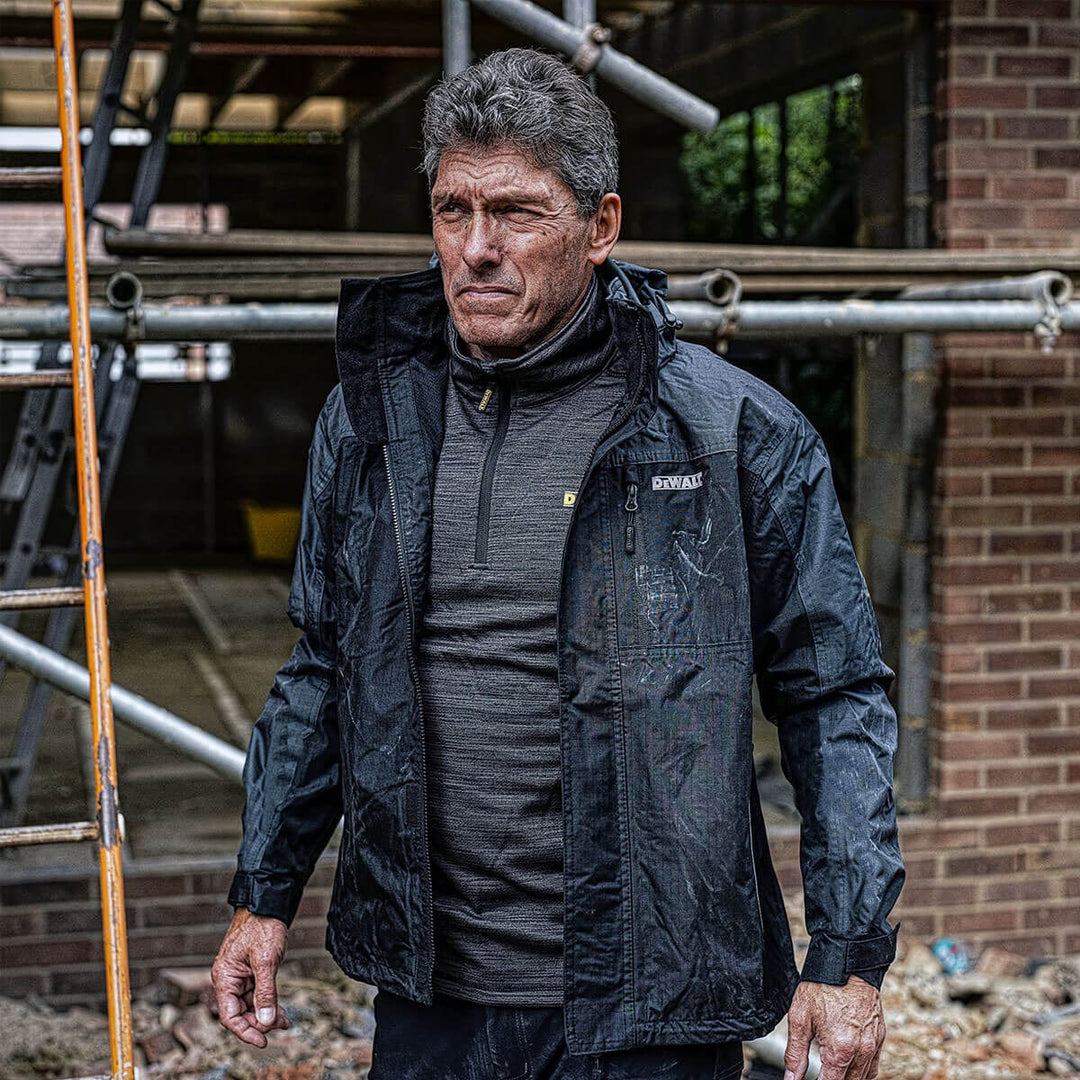 DEWALT Storm Waterproof Zip Jacket – DeWalt Workwear UK