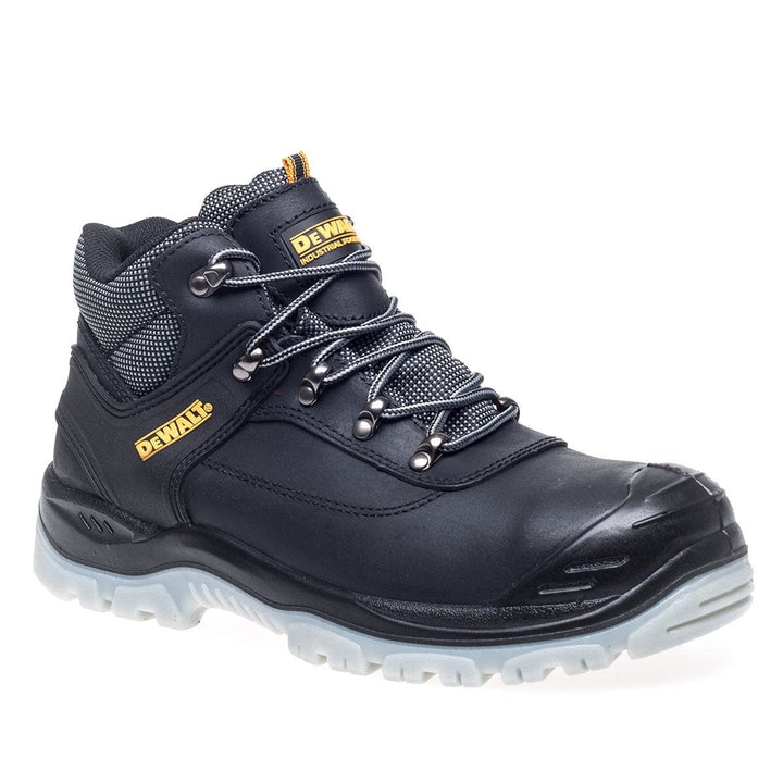 DEWALT Laser Steel Toe Safety Boot Black 3/4 View