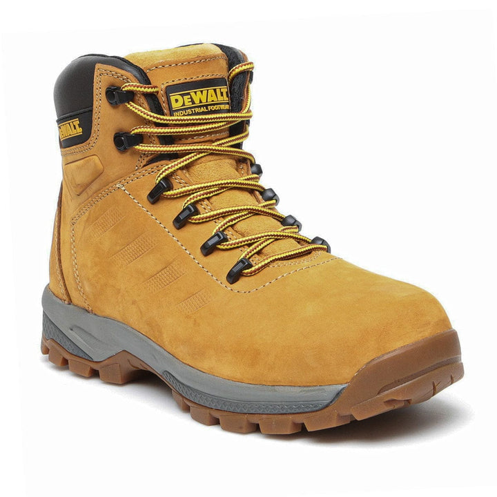 DEWALT Sharpsburg Steel Toe Safety Boot Honey 3/4 View