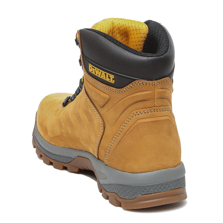 DEWALT Sharpsburg Steel Toe Safety Boot Honey 3/4 Heel View